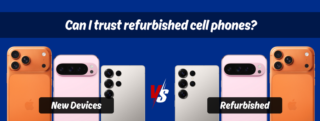 Can I trust refurbished cell phones?