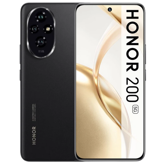 Honor 200 Unlocked Smartphone 256GB Black Excellent Condition 5G Dual SIM