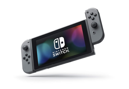 Nintendo Switch Console 32GB Gray Portable Gaming System with Joy-Con Controllers