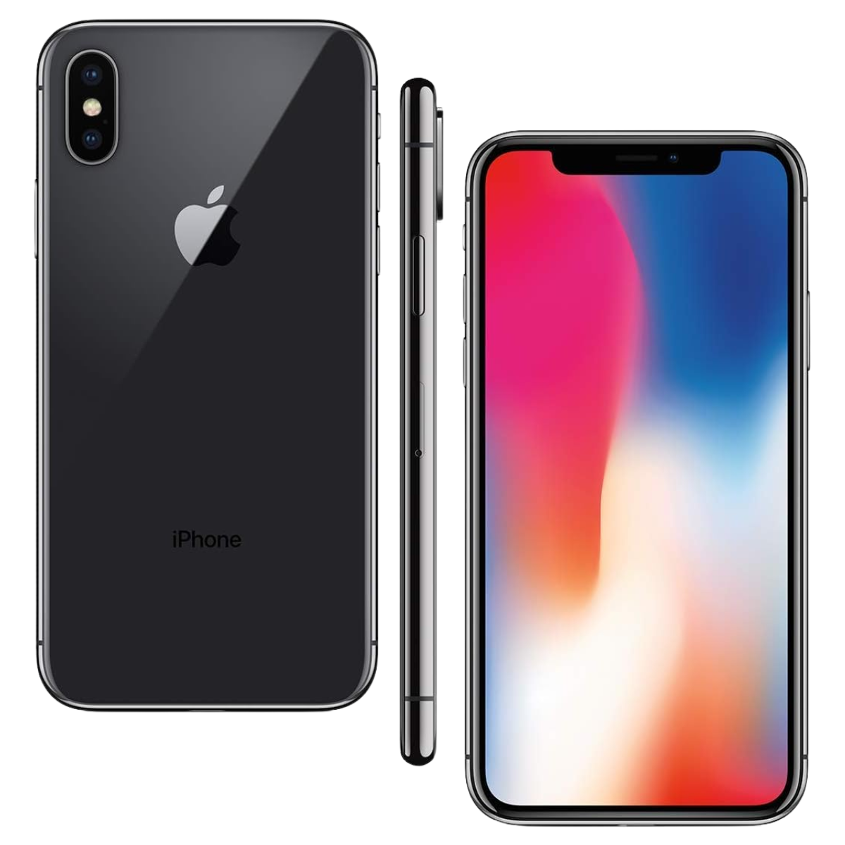 Apple iPhone X 64GB Space Gray Unlocked Fast & Reliable Smartphone