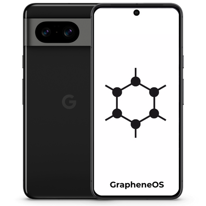 Google Pixel 8 (Unlocked) GrapheneOS 128GB Obsidian Excellent Condition