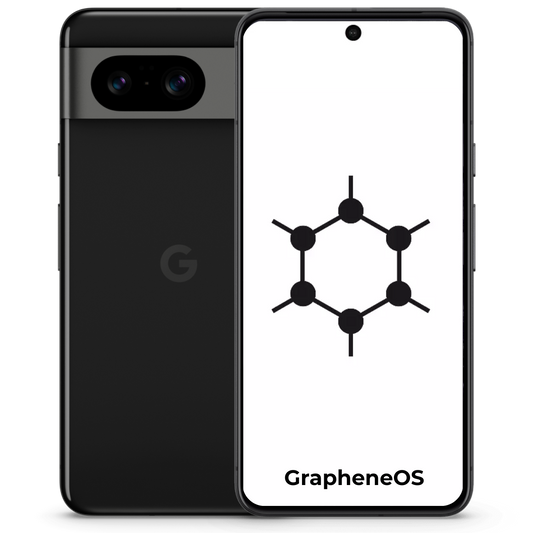 Google Pixel 8 (Unlocked) GrapheneOS 128GB Obsidian Excellent Condition