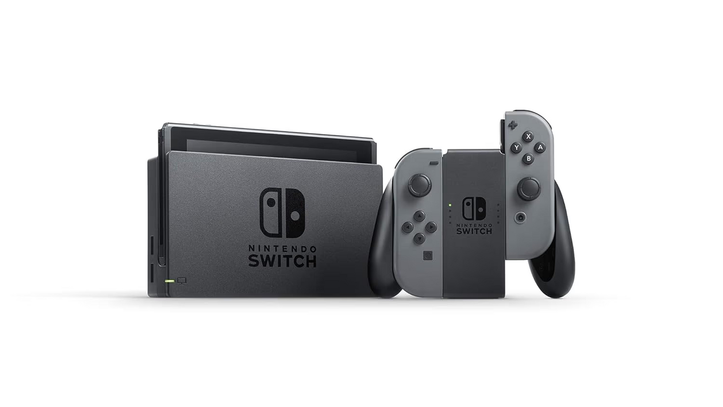 Nintendo Switch Console 32GB Gray Portable Gaming System with Joy-Con Controllers